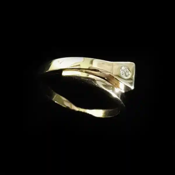Farrier Nail Ring with Diamond