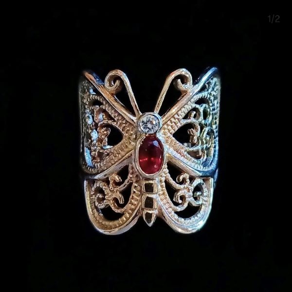 Monarch Butterfly Ring
